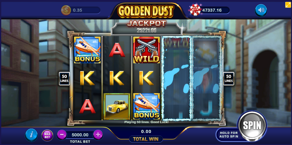 Golden Dust | Online Social Casino Game
