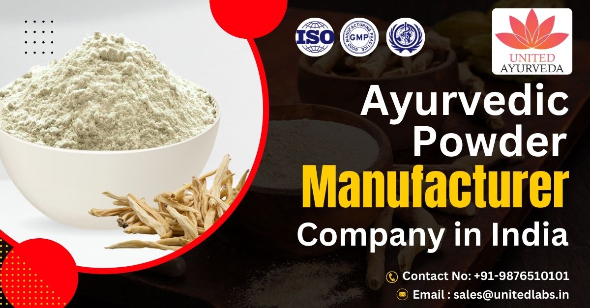 Top #1 Ayurvedic Powder Manufacturing Company in India | Call us