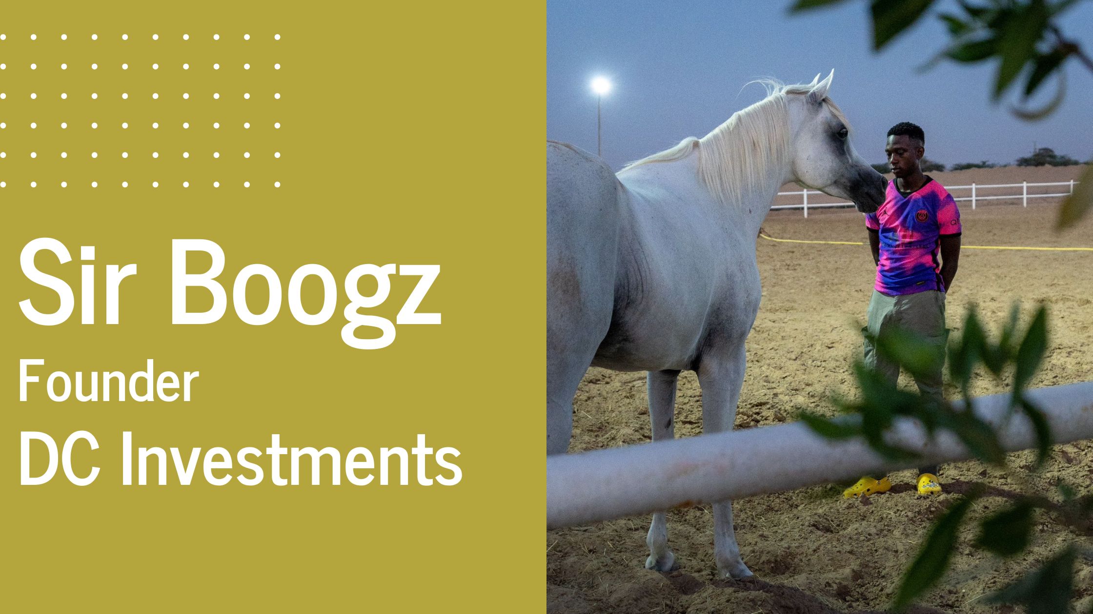 Sir Boogz: Empowering Investors and Chasing Dreams - Business Magazine UAE
