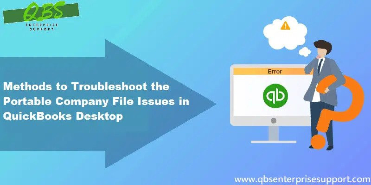 How to Solve QuickBooks Desktop Portable Company File Issues?