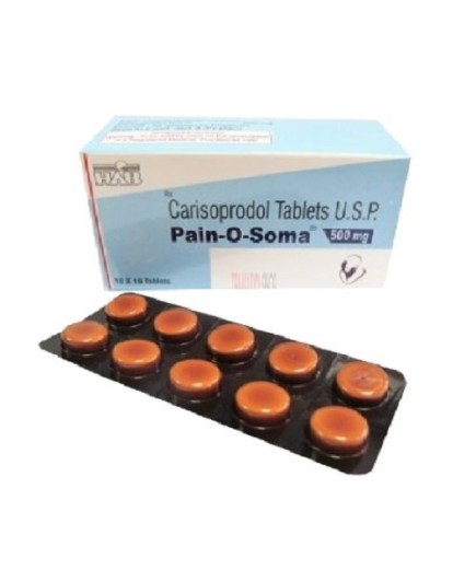 Pain O Soma 500 mg Treat Musculoskeletal Pain | Buy