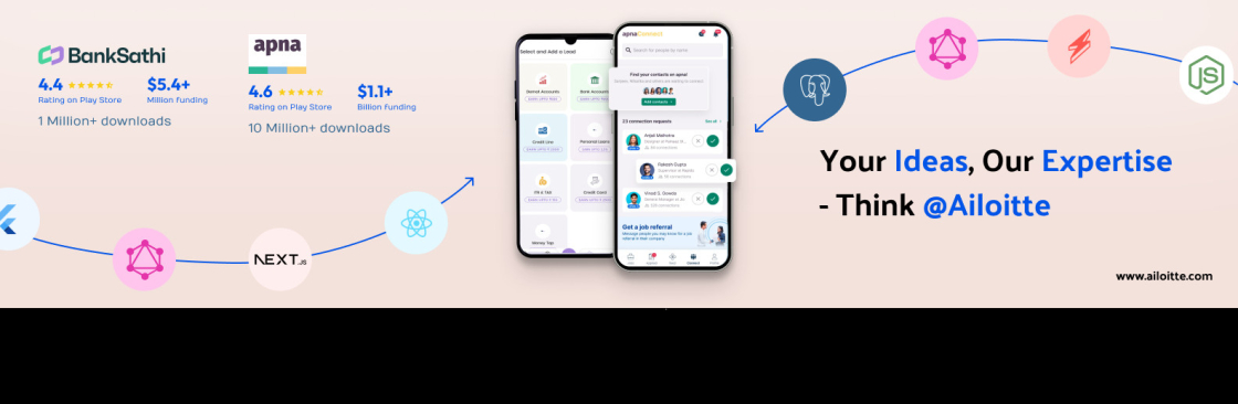 Ailoitte Mobile app development Cover Image