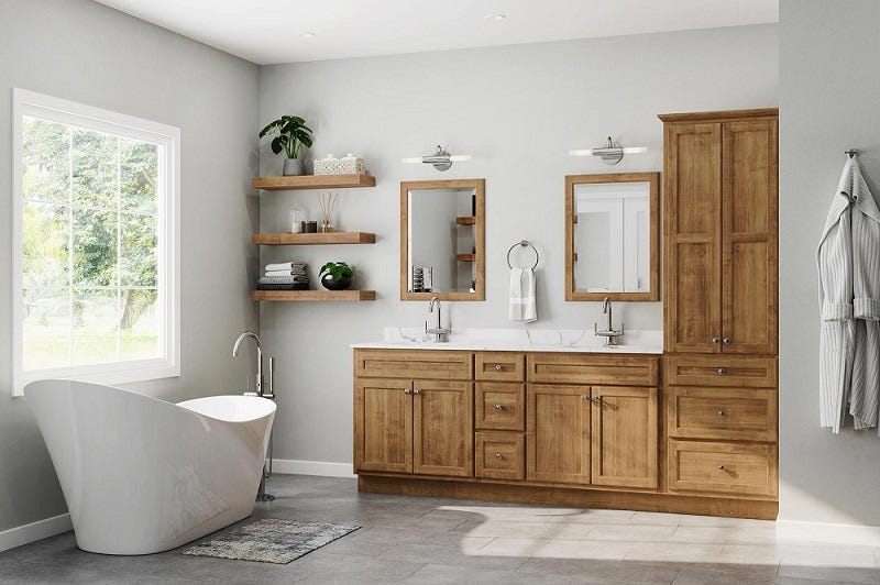 How Professionals Select the Right Countertop for Your Bathroom Vanity? | by Amasen Cabinets Inc | Sep, 2023 | Medium