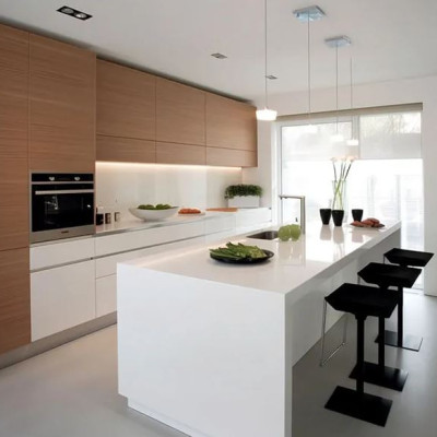 White Modern Kitchen Cabinets Profile Picture