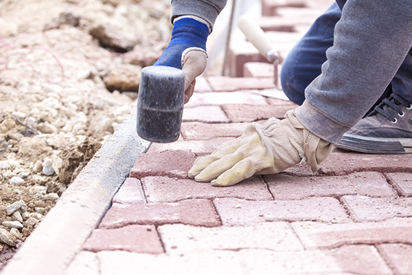 Paving Installation De Beauvoir - Landscape Machine