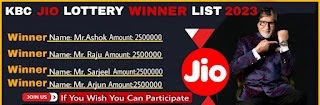 kbc whatsapp winners list kbc lucky draw lottery winners number