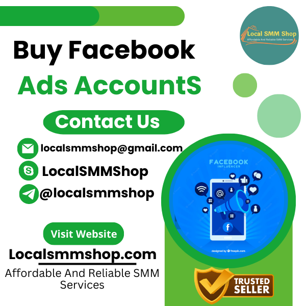 Buy Facebook Ads Accounts - From 100% Safe Seller