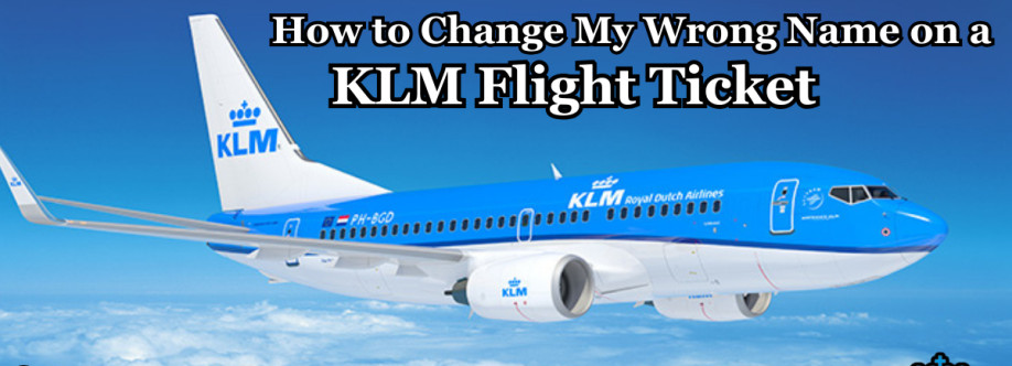 How to Change My Wrong Name on a KLM Flight Ticket?  |+1-800-315-2771 Cover Image