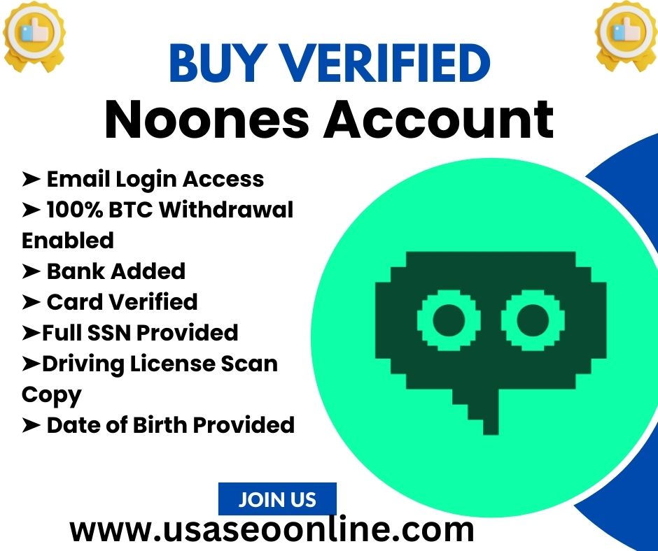 Buy Verified Noones Account - USA SEO Online