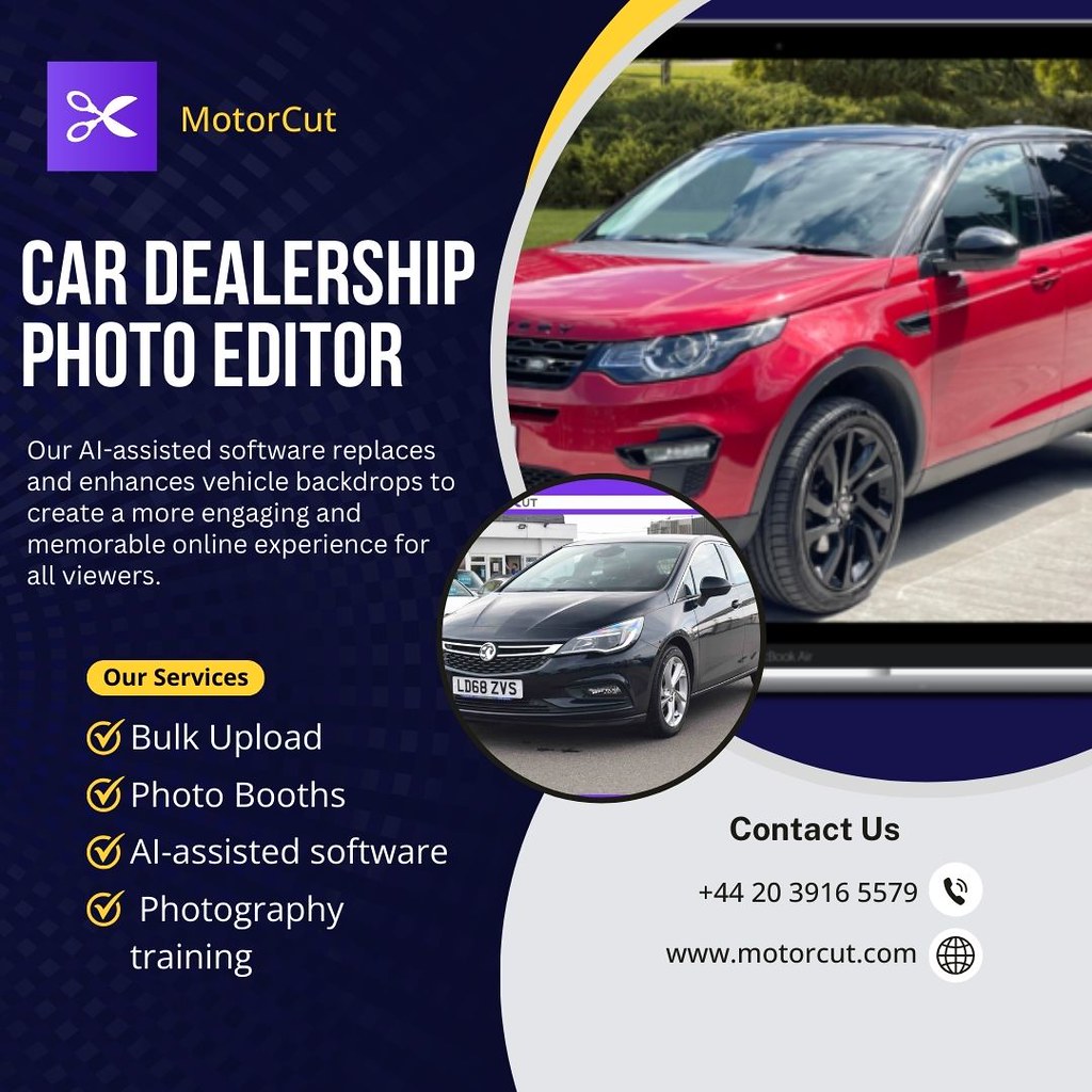Car dealership photo editor - MotorCut | To revamp your car … | Flickr