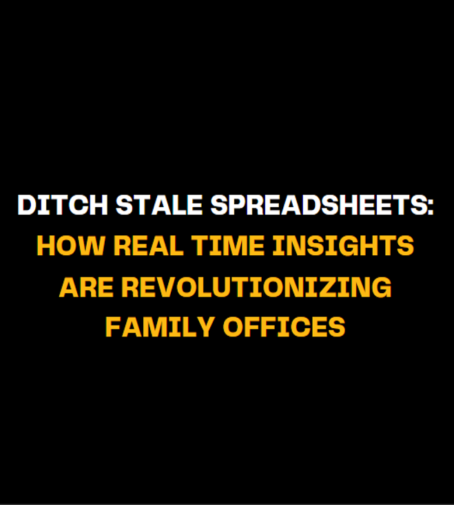 Ditch Stale Spreadsheets: How Real Time Insights are Revolutionizing FOs