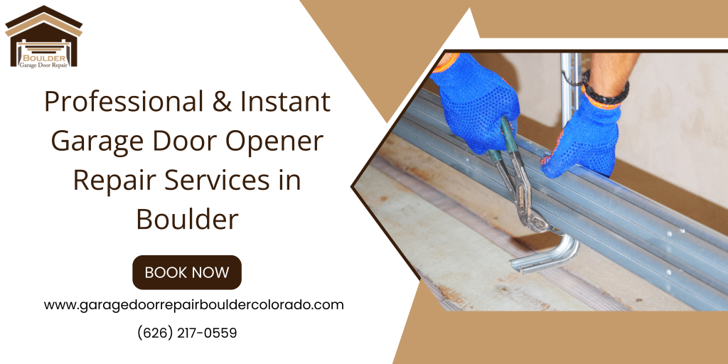 Garage Door Opener Repair Services in Boulder