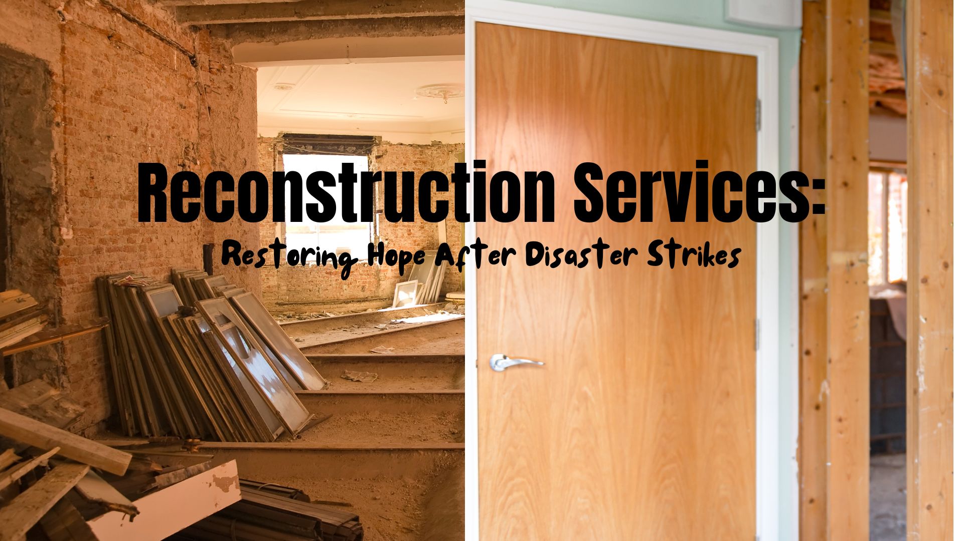 Expert Reconstruction Services: Reviving Homes