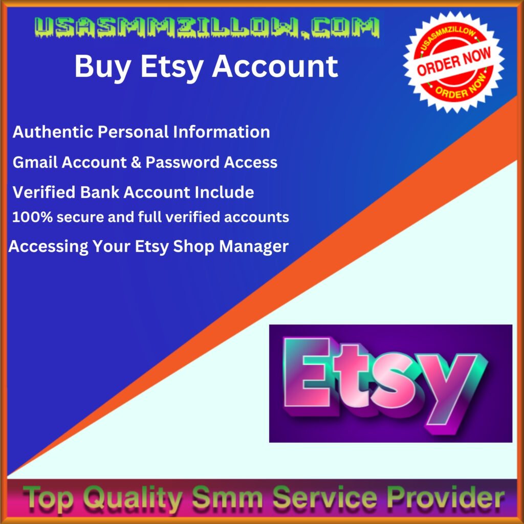 Buy Etsy Account - 100% Active
