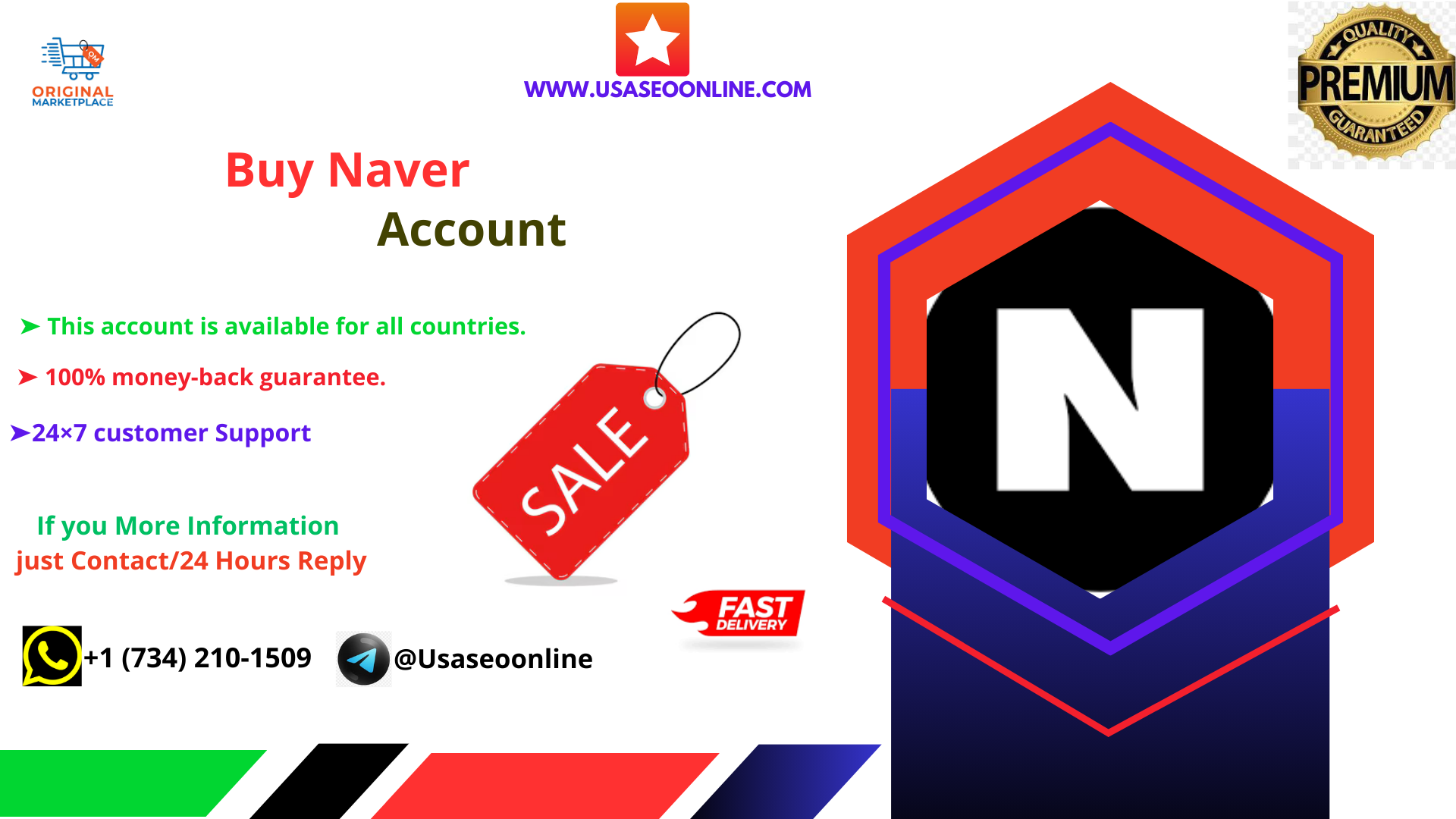 Buy Naver Account - USA SEO Online