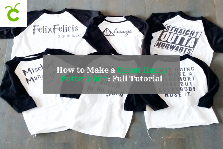 How to Make a Cricut Harry Potter Shirt: Full Tutorial