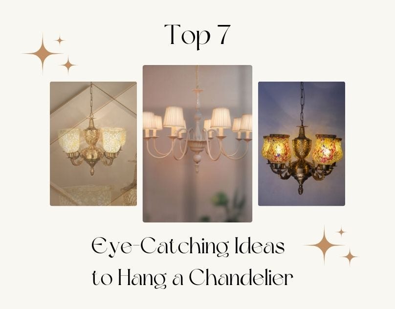 Top 7 Eye-Catching Ideas to Hang a Chandelier | by sneha singh | Apr, 2024 | Medium