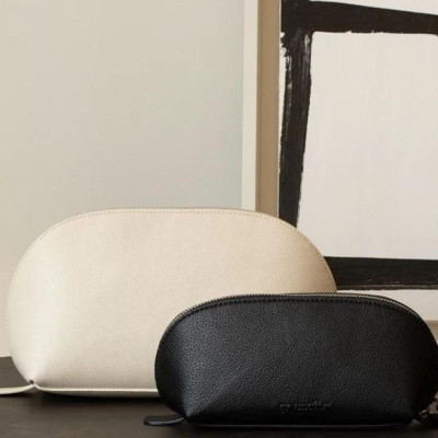 Vegan Leather Domed Pouch Small Profile Picture