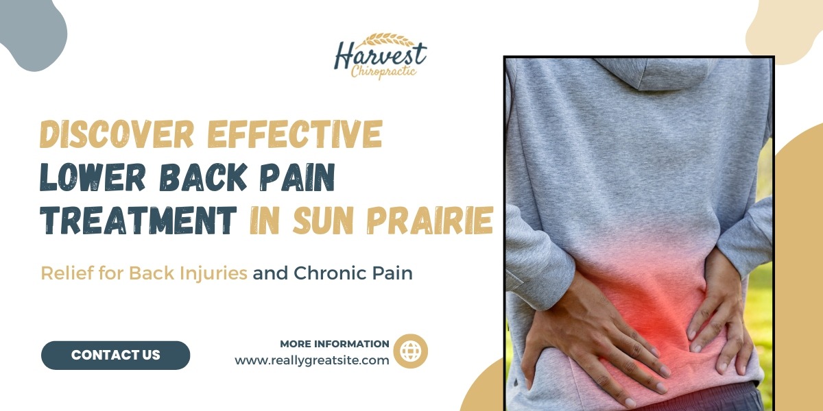Discover Effective Lower Back Pain Treatment in Sun Prairie: Relief for Back Injuries and Chronic Pain – @chiropractictherapist on Tumblr