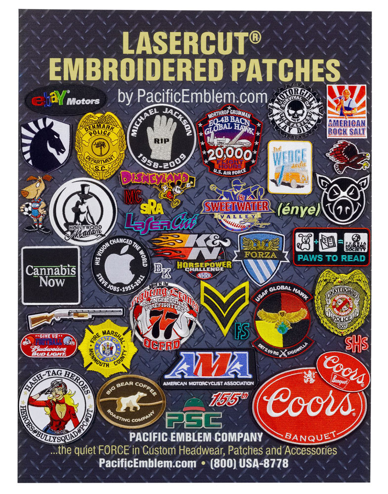 Elevate Your Brand Identity with Custom Laser-Cut Patches – Pacific Emblem Company