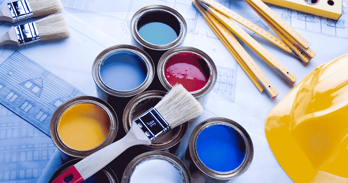 What type of paint is used in commercial premises?