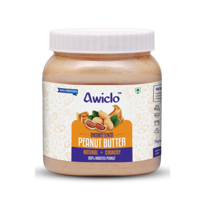 Awiclo Natural Peanut Butter Crunchy 900 g. Profile Picture