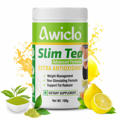 AWICLO Slim Tea with Garcinia, Green Tea & Green Coffee Beans 100gm Lemon Profile Picture