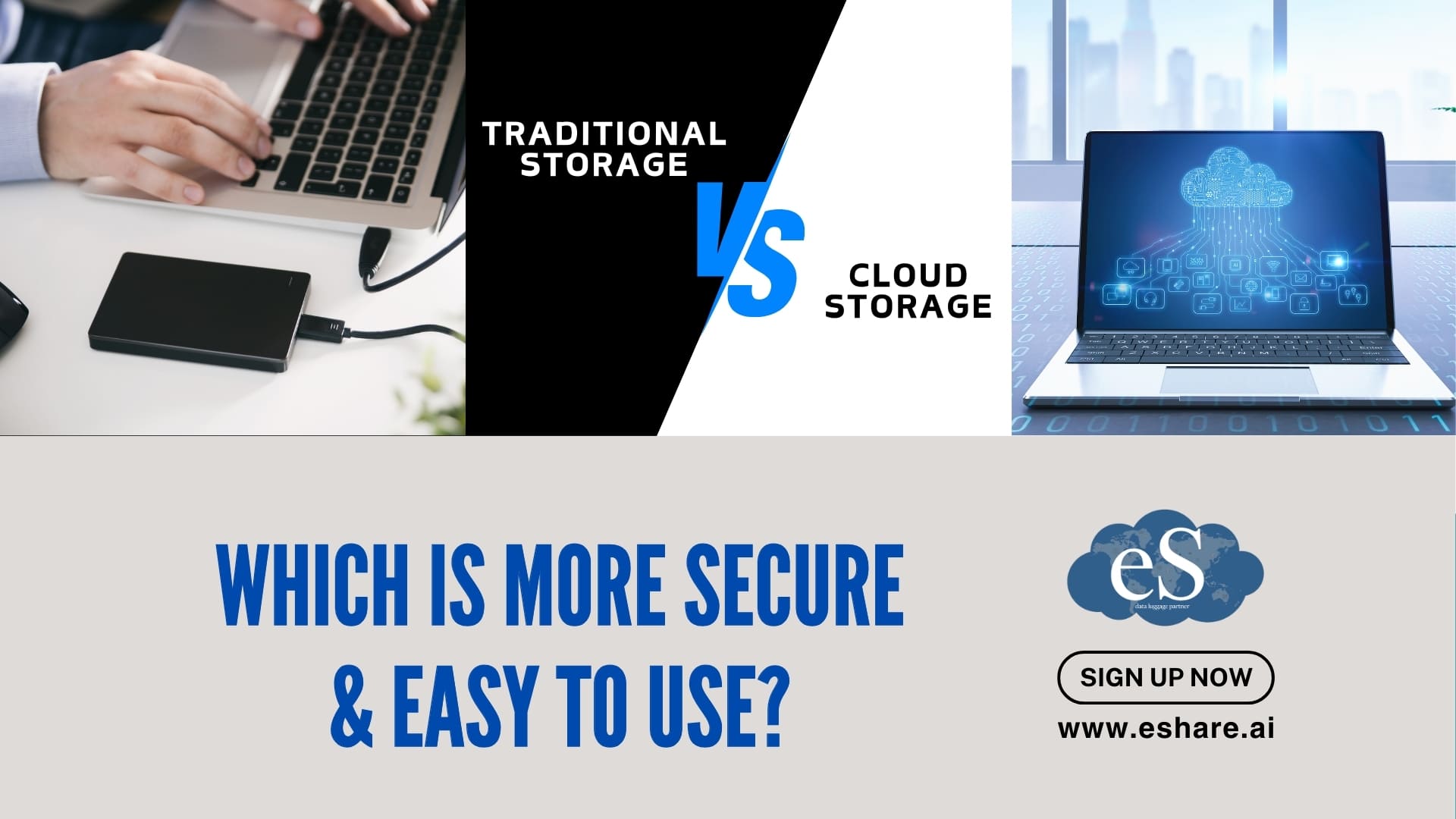 Which Storage is Best? Compare Traditional vs. Cloud Now!