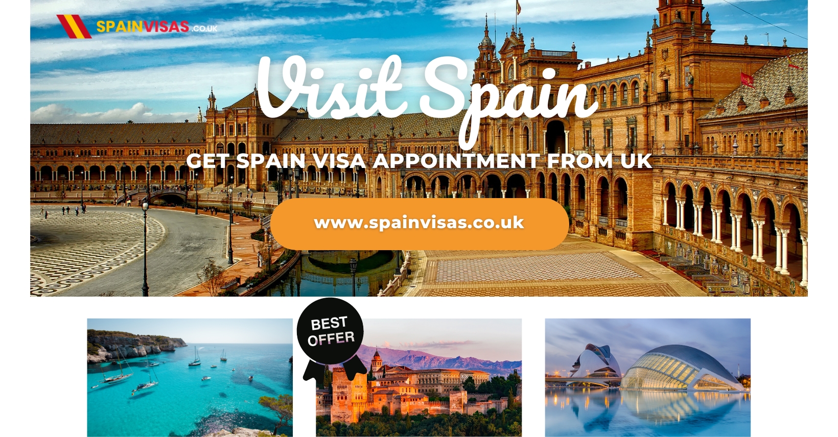 Online Spain Visa Appointment UK | BLS Spanish Visa from London & Manchester