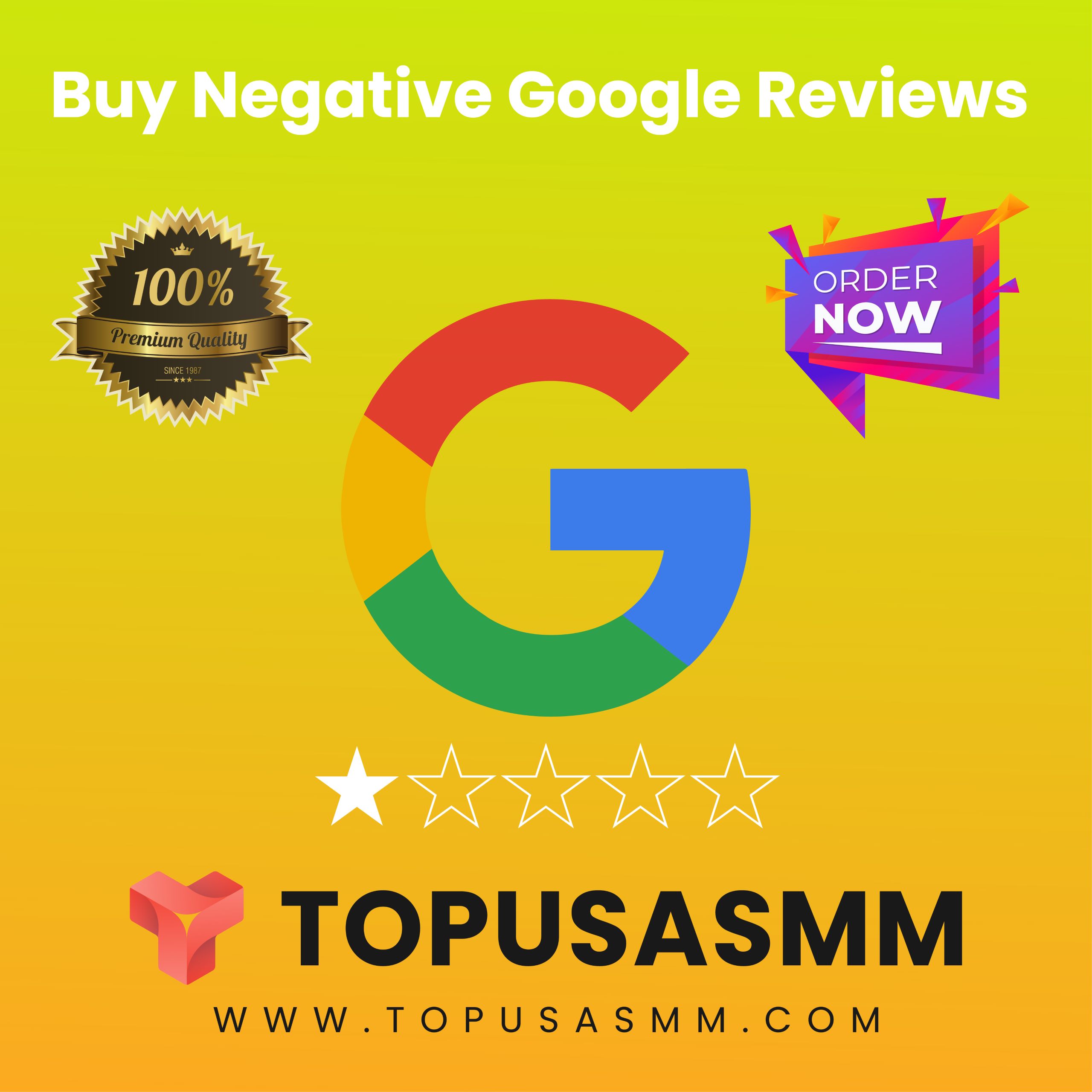 Buy Negative Google Reviews - 100% Non-Drop Reviews