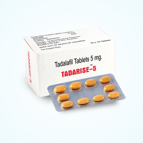 Tadarise 5 Mg | Indicated For Solve Impotency In Men