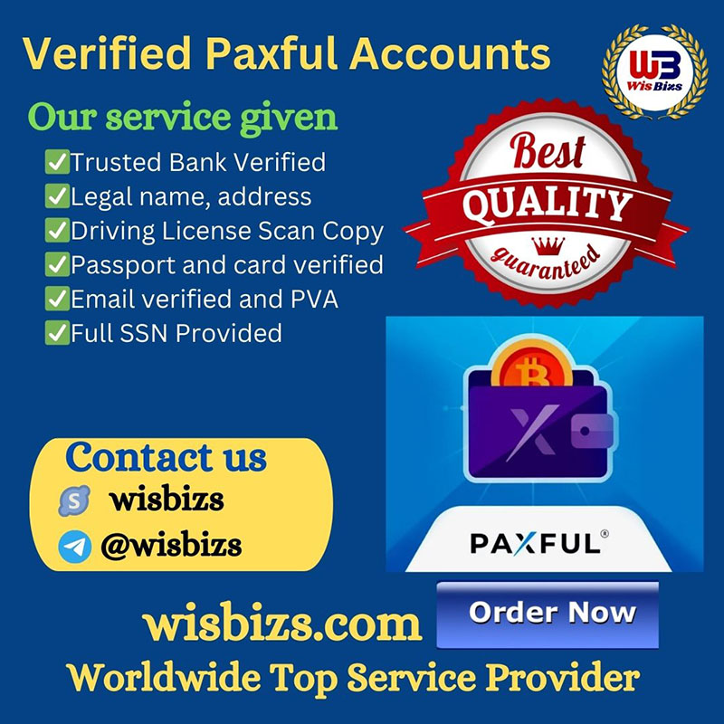 Buy Verified Paxful Accounts - 100% documented, Real & Safe