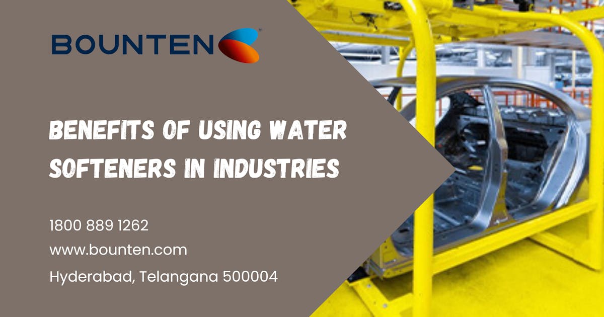 Advantages of Industrial Water Softeners to Industries