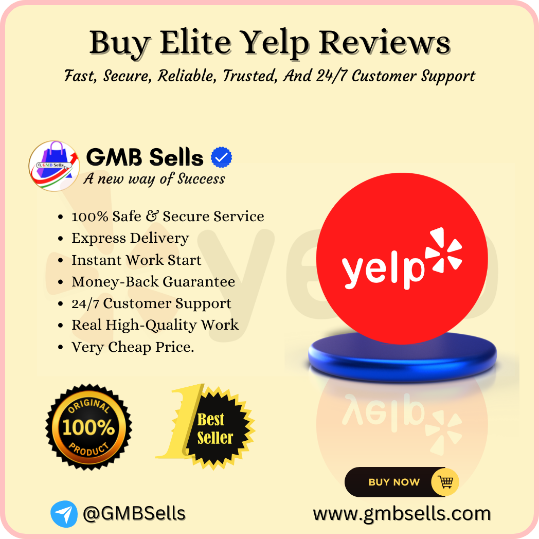 Buy Elite Yelp Reviews - GMBSells