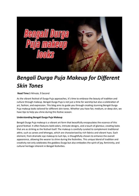 Bengali Durga Puja Makeup for Different Skin Tones (1).pdf