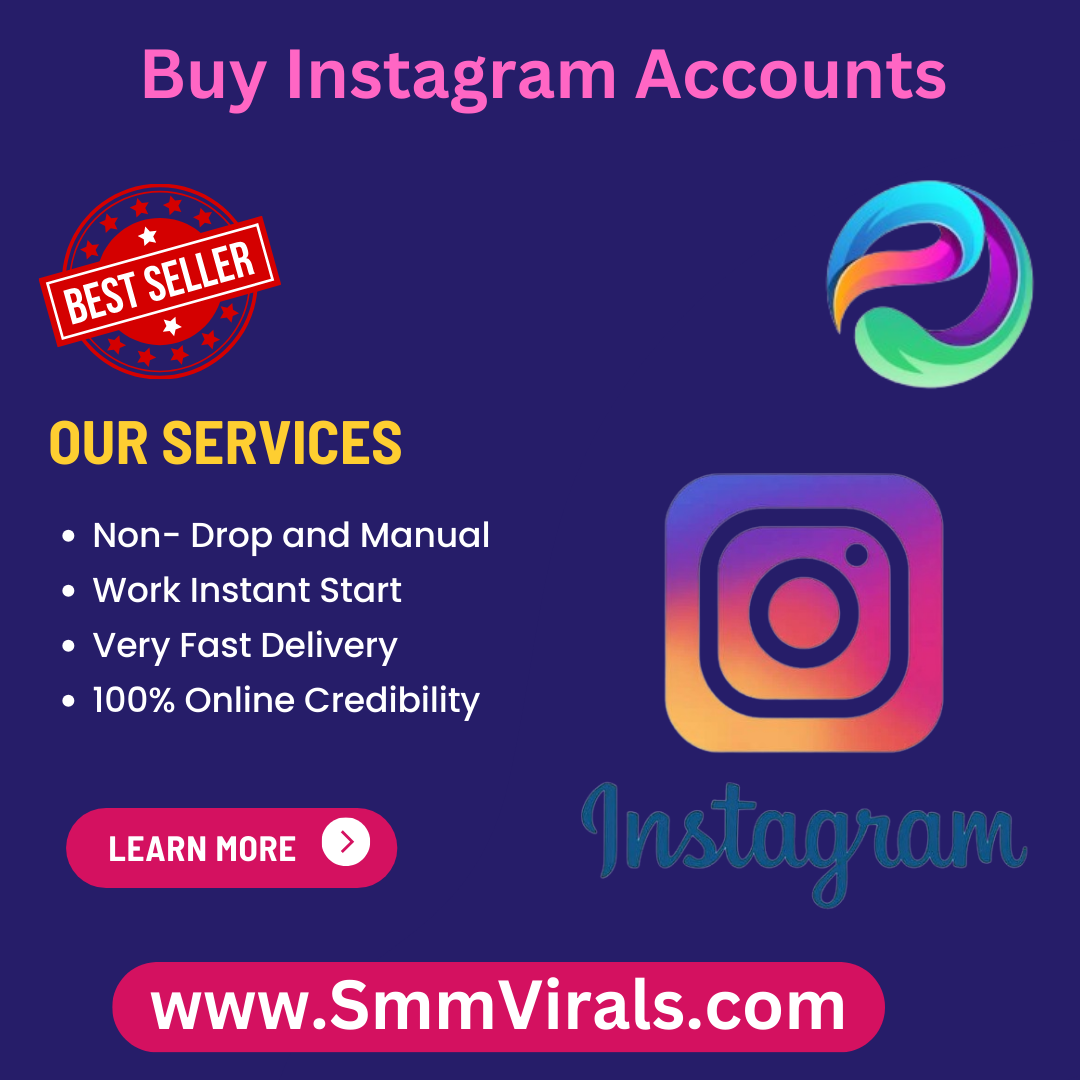 Buy Instagram Accounts - (Real & Aged)