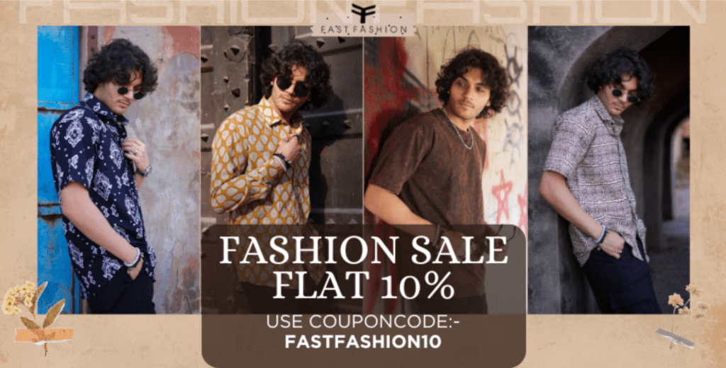 Shop Men's Printed Shirts and Oversized T-Shirts Online | Fast Fashion