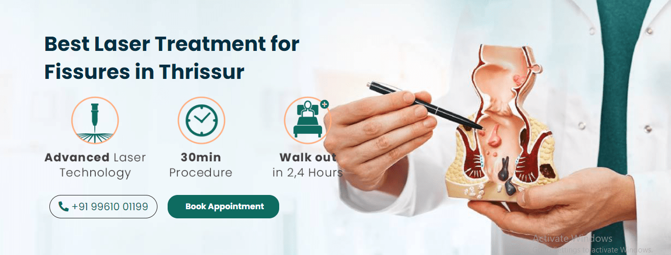 Laser Treatment for Fissures | Fissure Specialist in Thrissur - Dr Raviram S