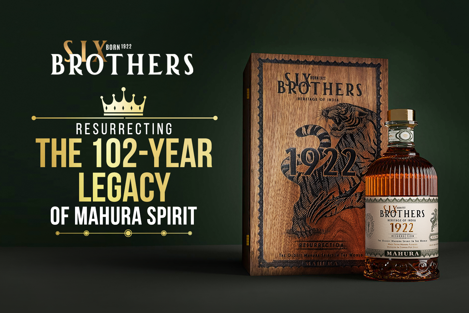 The Original and Oldest Distillers of Mahura Spirit with 102 Years of Legacy, Resurrects the World’s First Luxury Heritage Mahura Spirit – Six Brothers – BoozNow