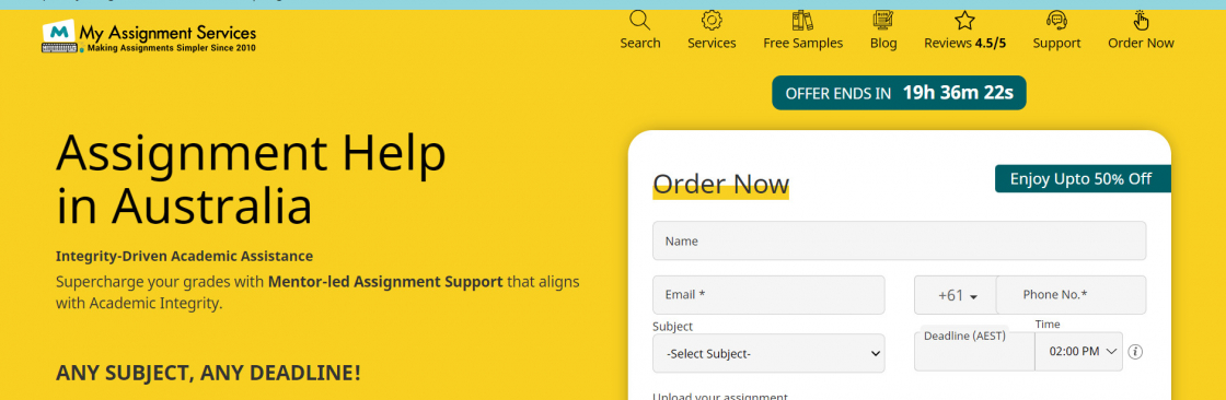 My Assignment Services Services Cover Image