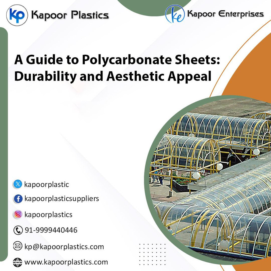 A Guide to Polycarbonate Sheets: Durability and Aesthetic Appeal - JustPaste.it