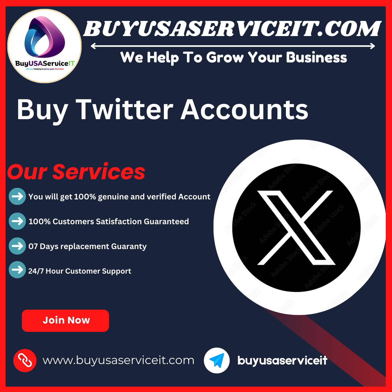 Buy Twitter Accounts Best Place In X Accounts With Followers Safe