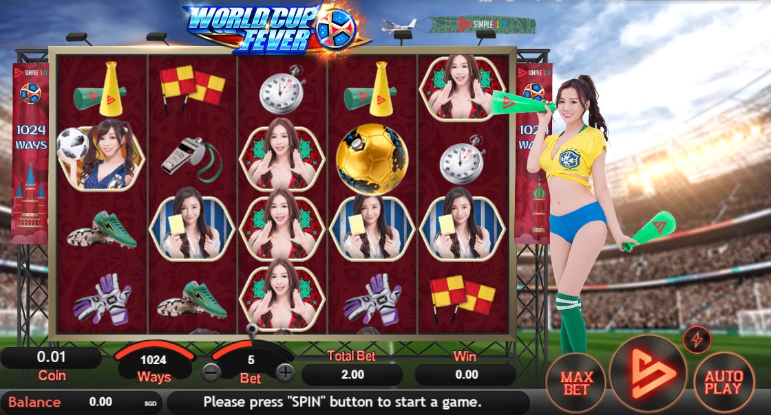 World Cup Fever Online Slot By SimplePlay! • Holabet168