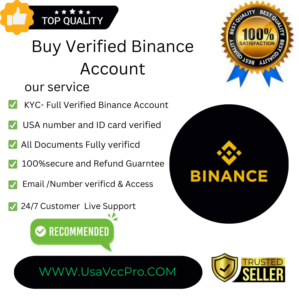 Buy Verified Binance Account - 100% Verified Binance Account