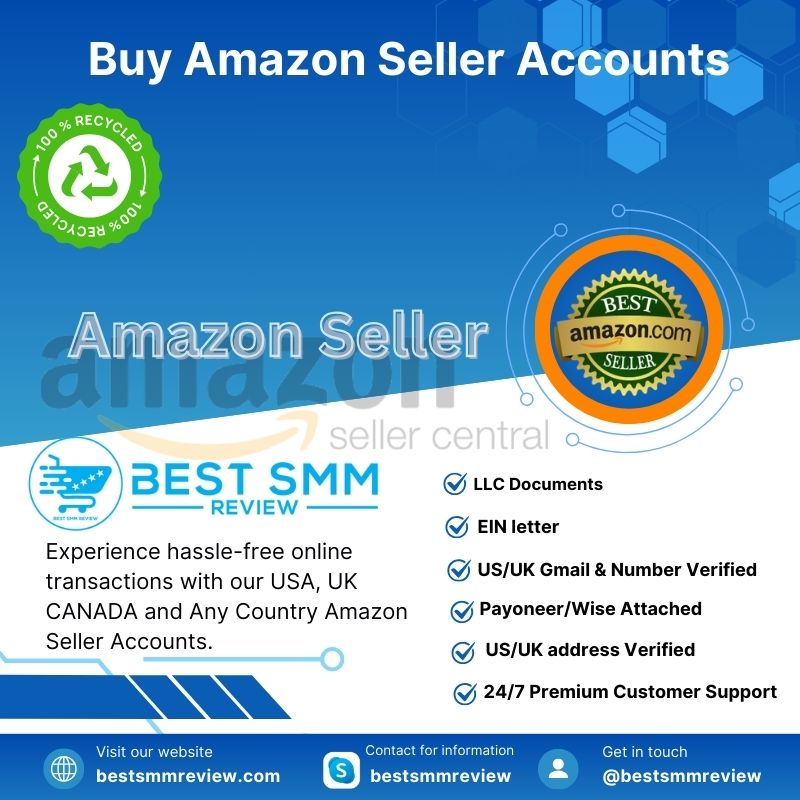 Buy Amazon Seller Accounts - Best SMM Review