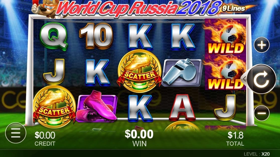 World Cup Russia 2018 Online Slot By CQ9! • Holabet168