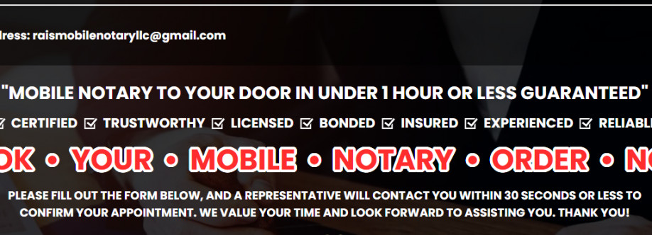 Rais Mobile Notary Process Server Service Cover Image