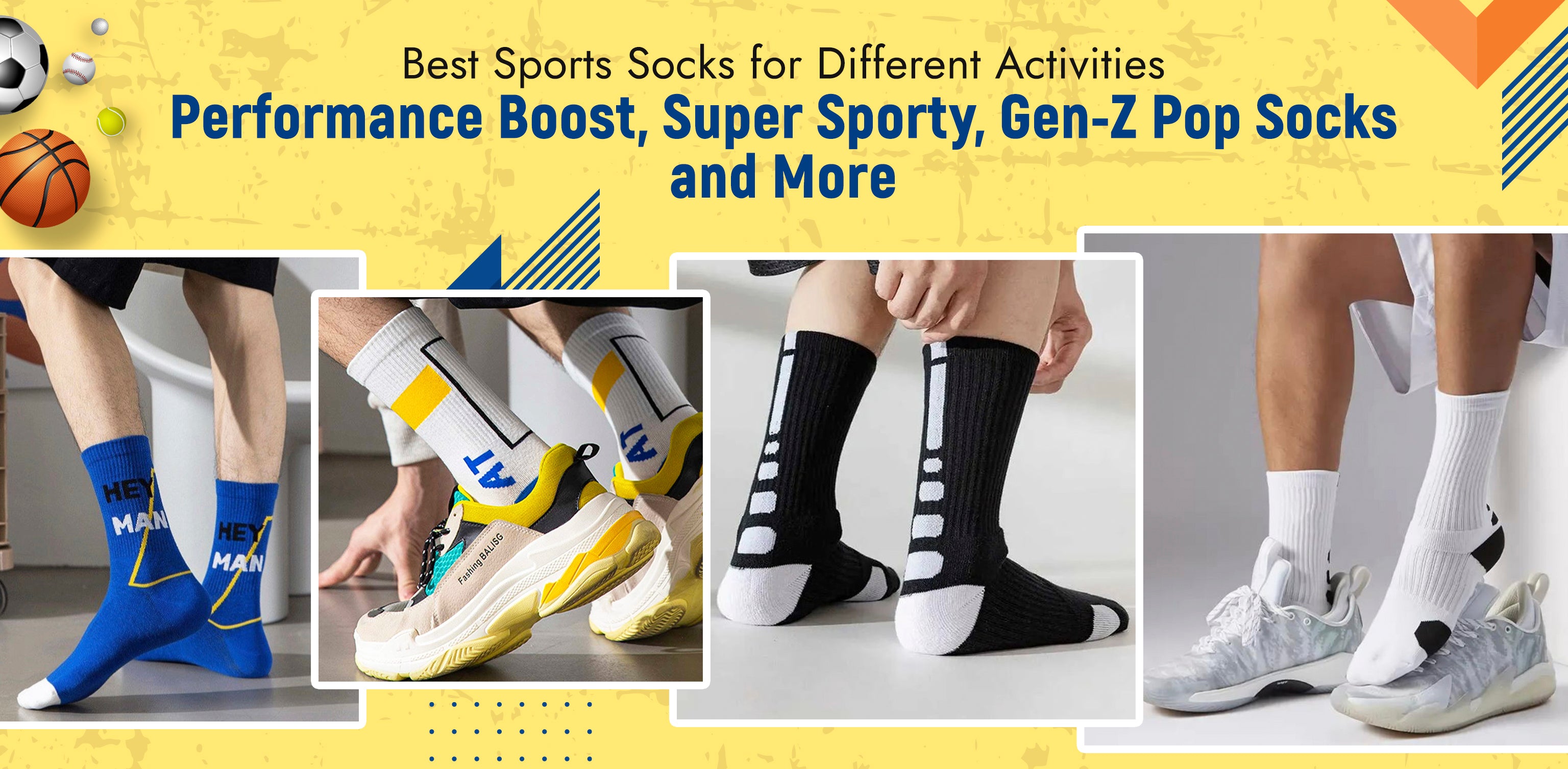 Best Sports Socks for Running, Hiking, Basketball & More