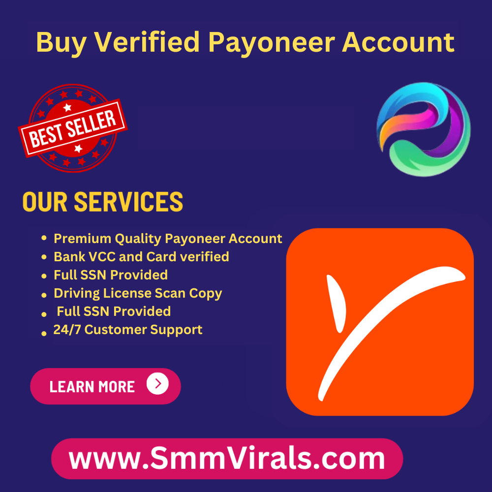 Buy Verified Payoneer Account - 100% Verified & Safe