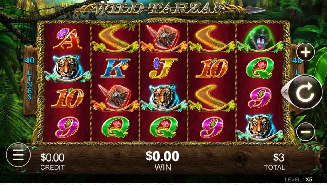 Wild Tarzan Online Slot By CQ9 • HOLABET168